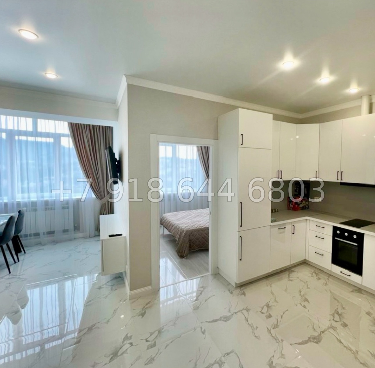 № 488 р. Двухкомнатная квартира в городе Сочи  - миниатюра 25