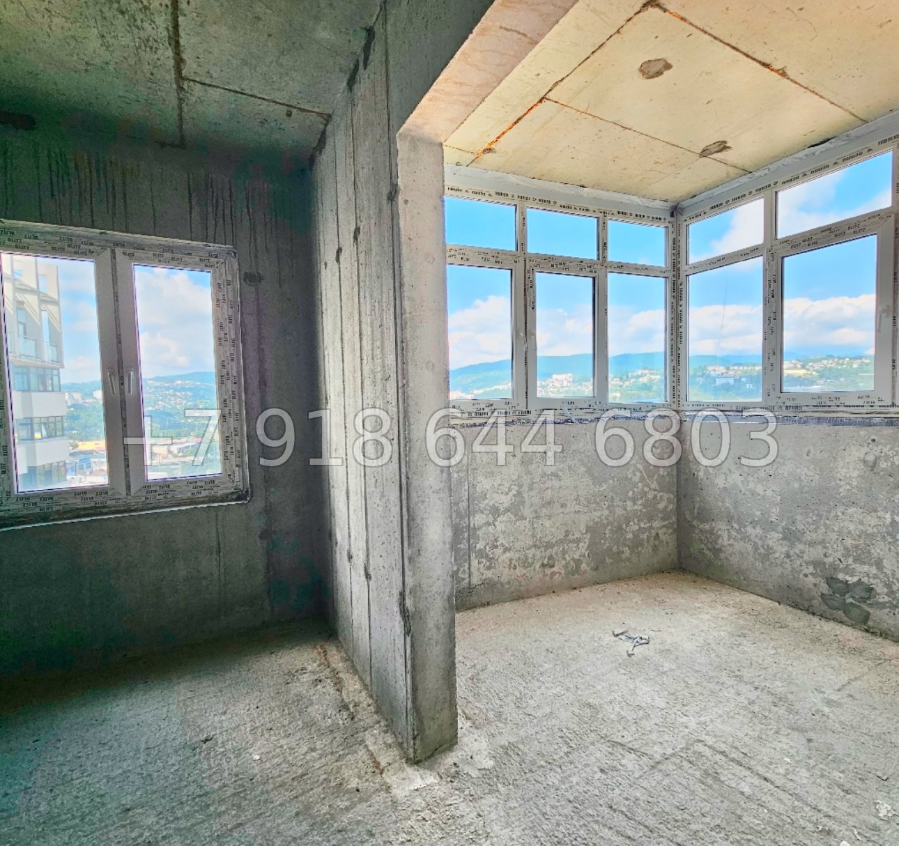 № 431 р. ЖК Огни Сочи квартира без ремонта  - миниатюра 6