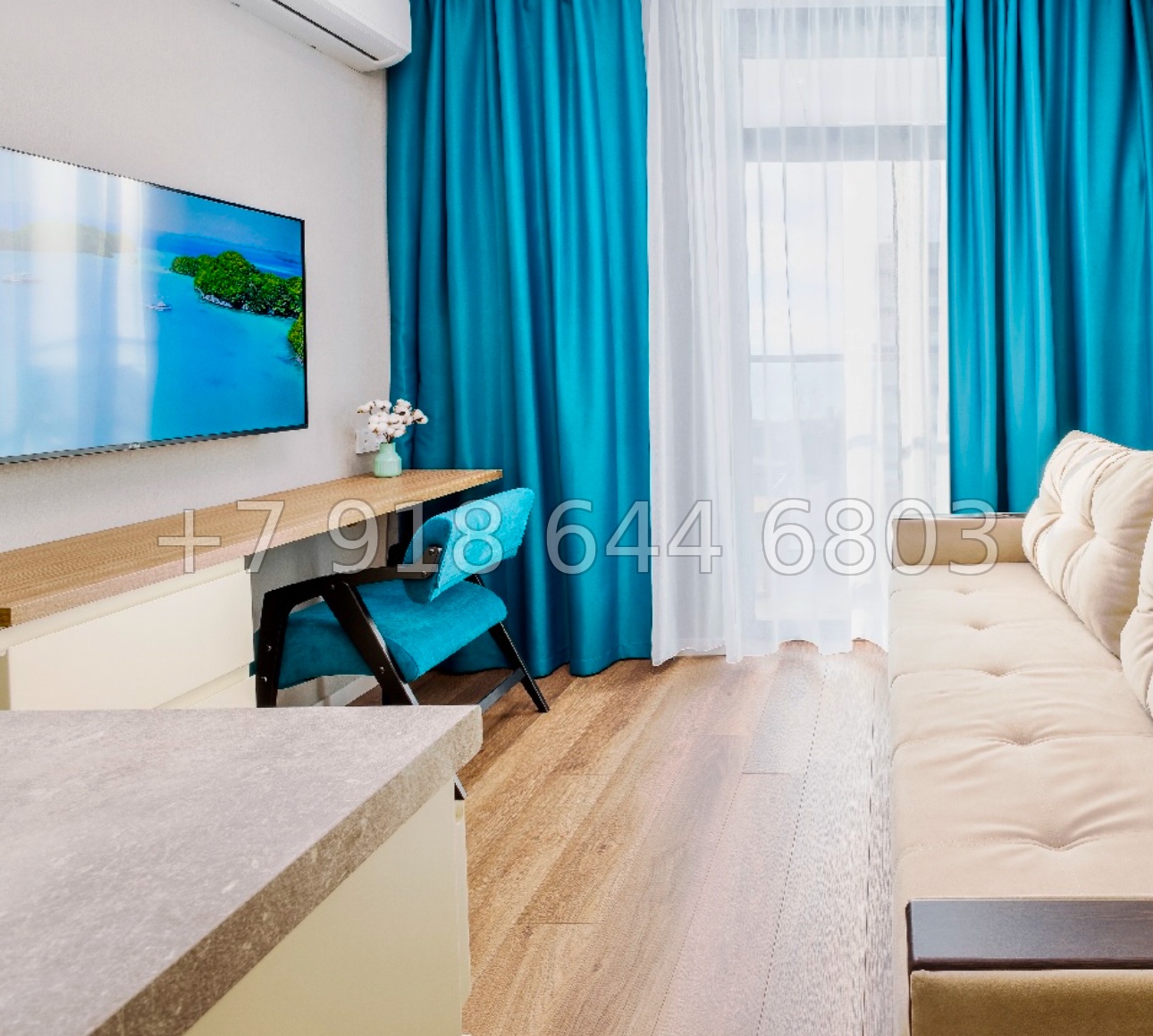 № 160 п. ЖК Кислород. Квартира с видом на море  - миниатюра 31