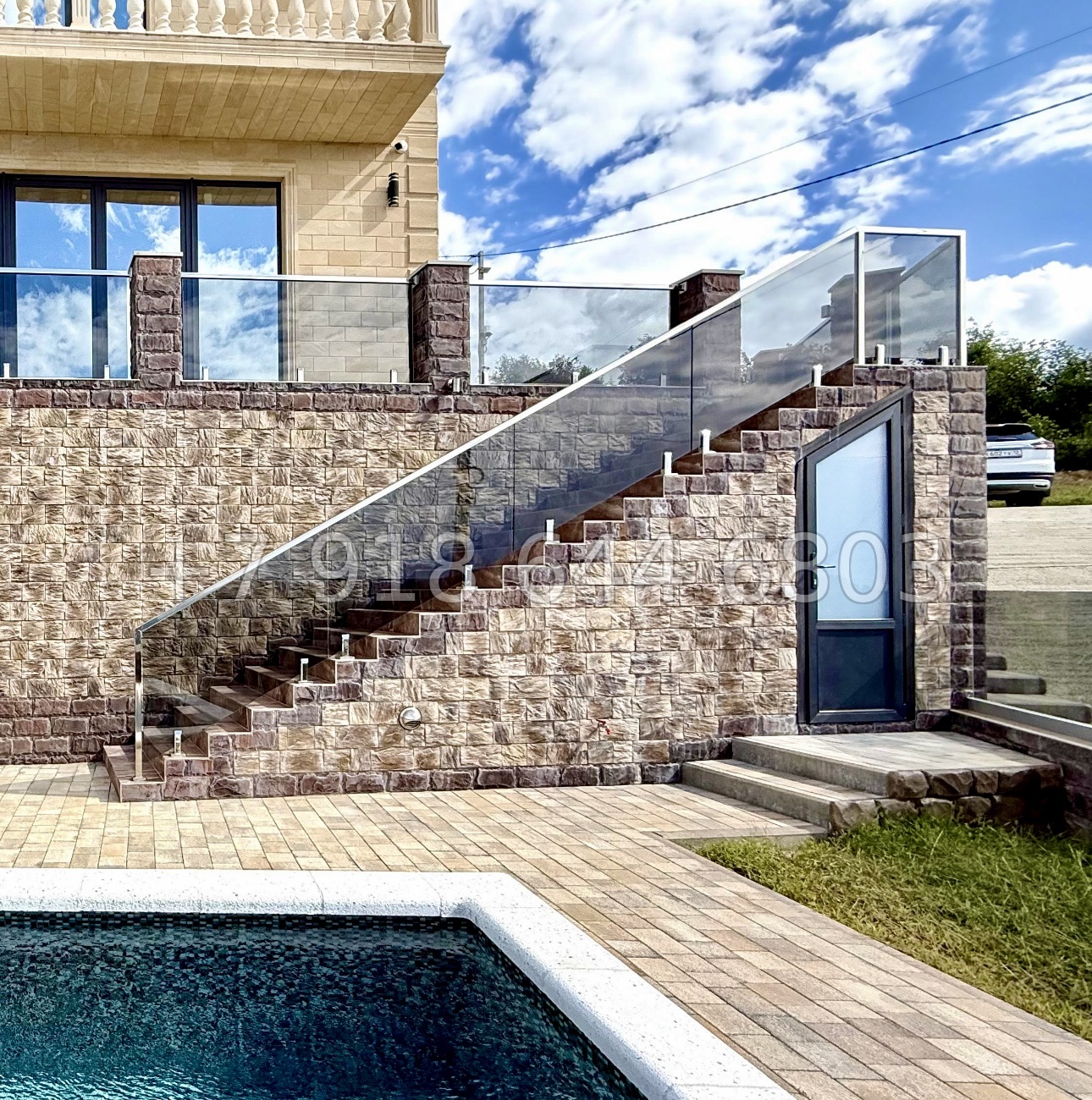 № 20 Б. Дом с бассейном в Адлере  - миниатюра 9