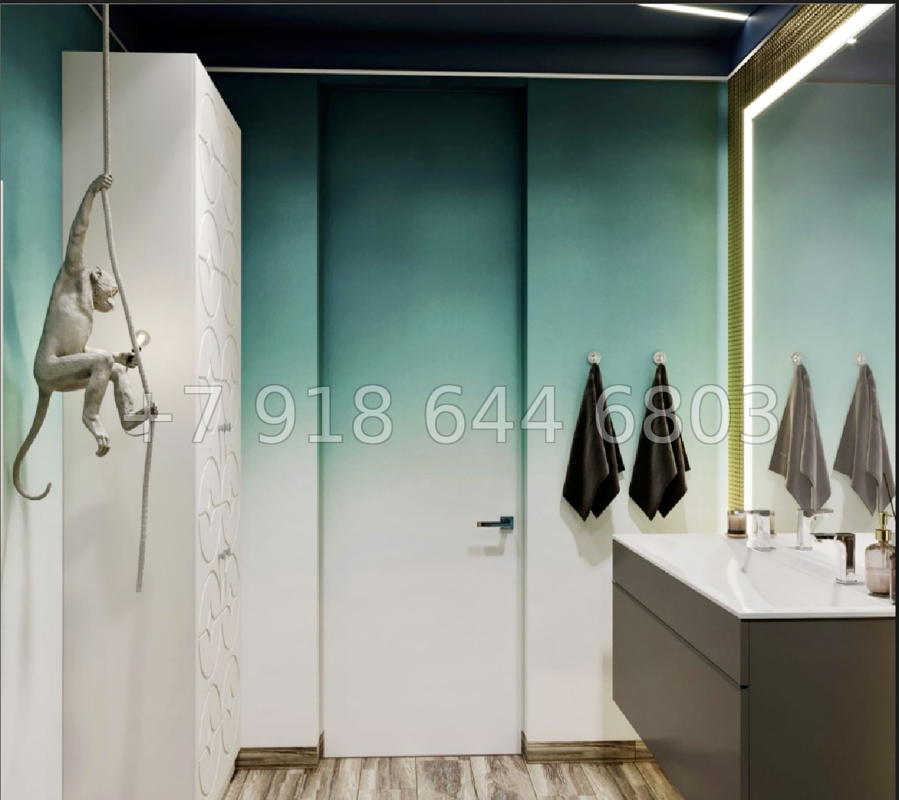 № 204 р. Трёхкомнатная Квартира у моря в Сочи  - миниатюра 4