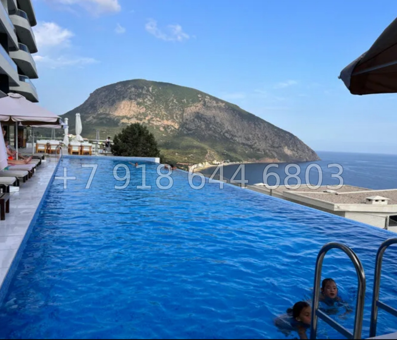 № 21 г. С видом на море в Ялте Гурзуф - миниатюра 1