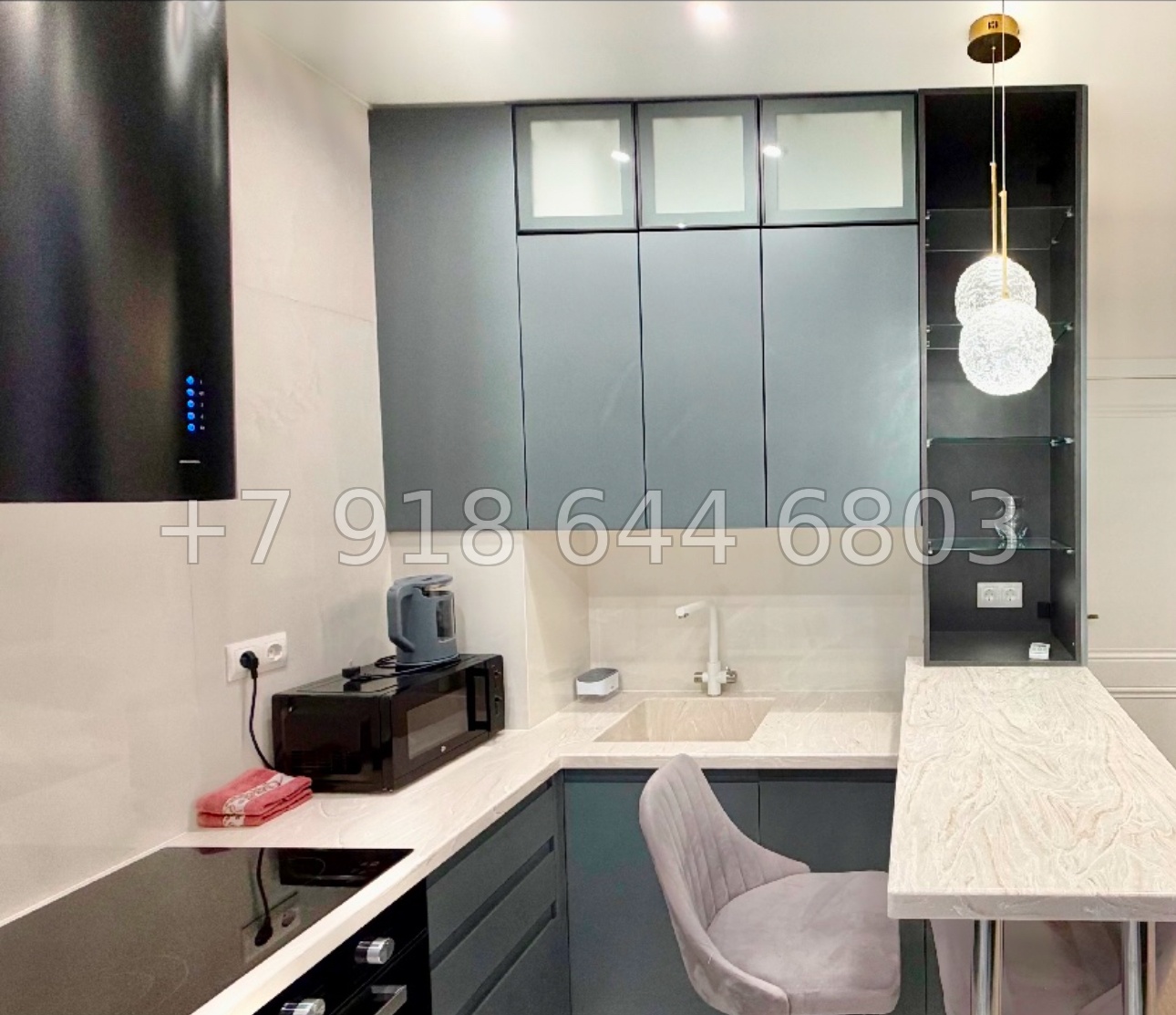 № 428 р. ЖК Меркато Сочи. Квартира с бассейном на территории  - миниатюра 10