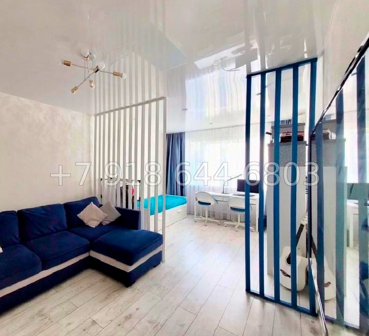 № 53 р. Квартира с хорошим ремонтом в ЖК Министерские озера Сочи  - миниатюра 10