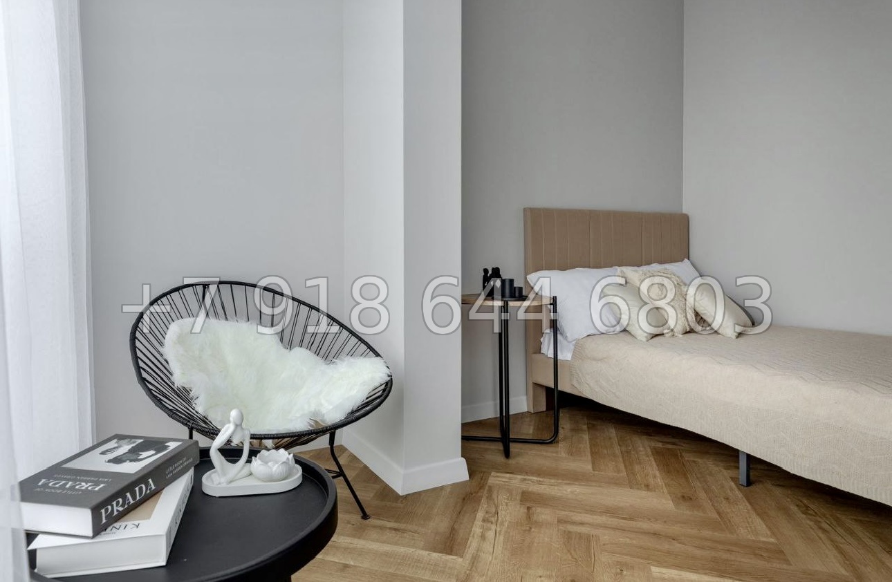 № 54 р. Трёхкомнатная Роскошная квартира в центре Сочи ЖК Альпийский квартал  - миниатюра 24