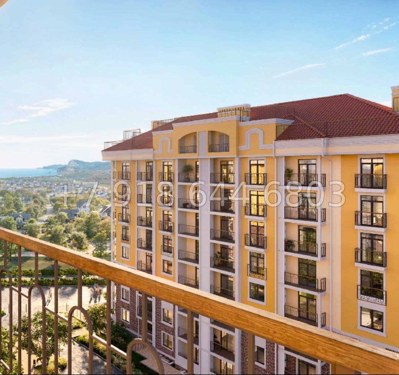 № 44 ю. ЖК Италика Судак  - миниатюра 17