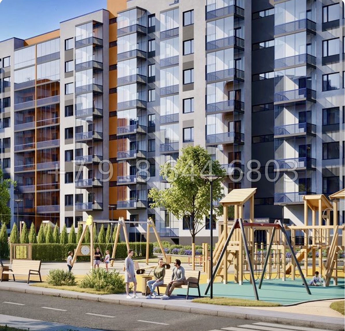 № 91 в. Метро Парнас. ЖК Финский квартал.  - миниатюра 1