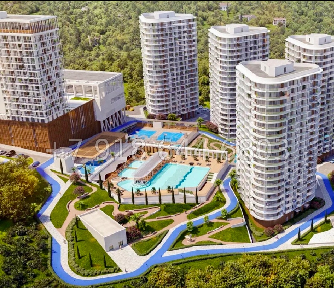 № 2ю. Алушта. Выгодные апартаменты АК Крымская Резиденция  - миниатюра 38