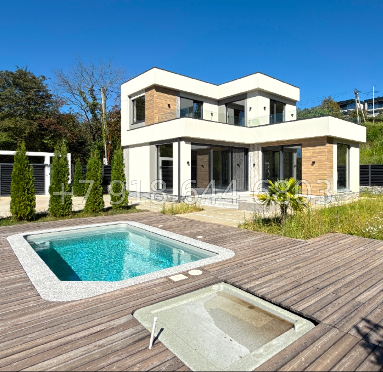 № 181 Б. Дом с бассейном и с видом на море в Сочи  - миниатюра 29