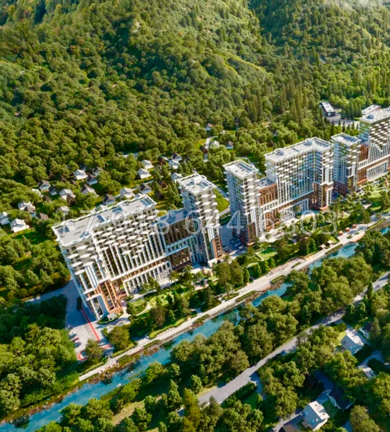 № 1 у. Квартиры в ЖК Светский Лес Сочи - миниатюра 18