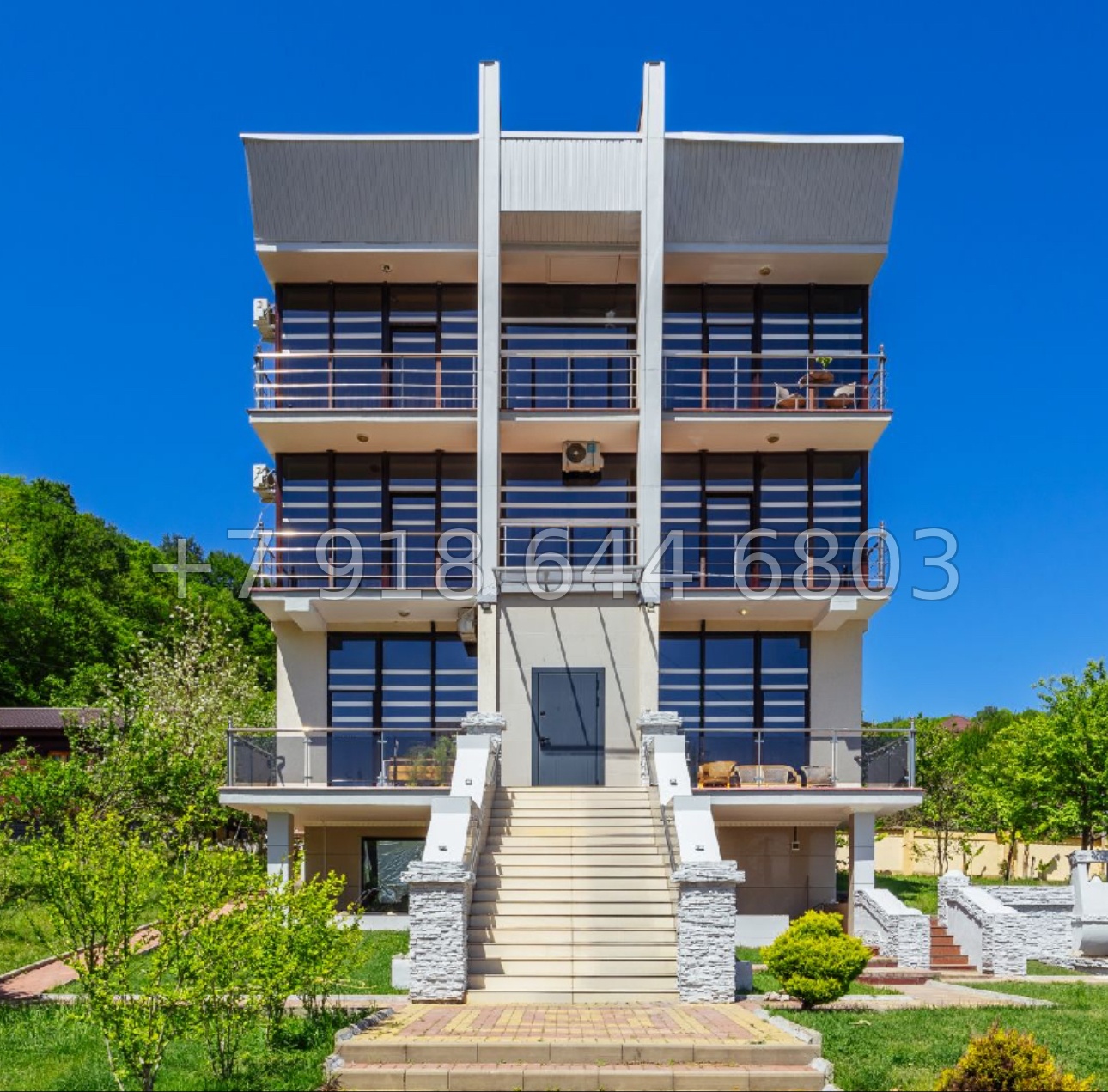 № 219 Б. Роскошная вилла в Сочи Каштанах - миниатюра 32