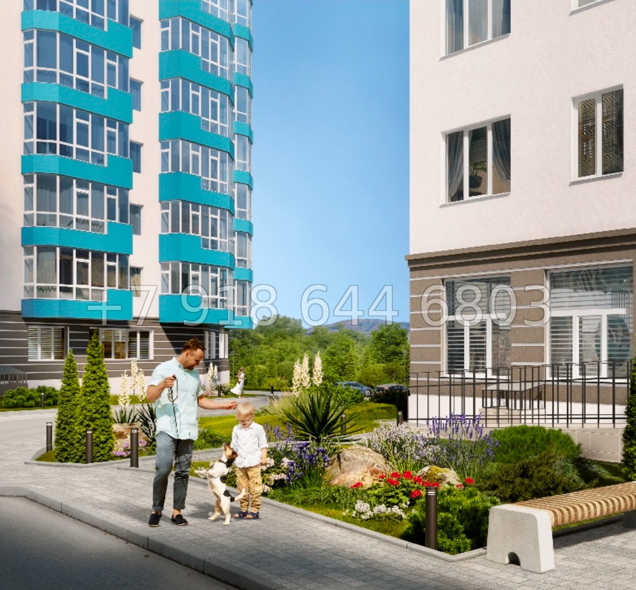 № 35 ю. ЖК Семейный Алушта  - миниатюра 1