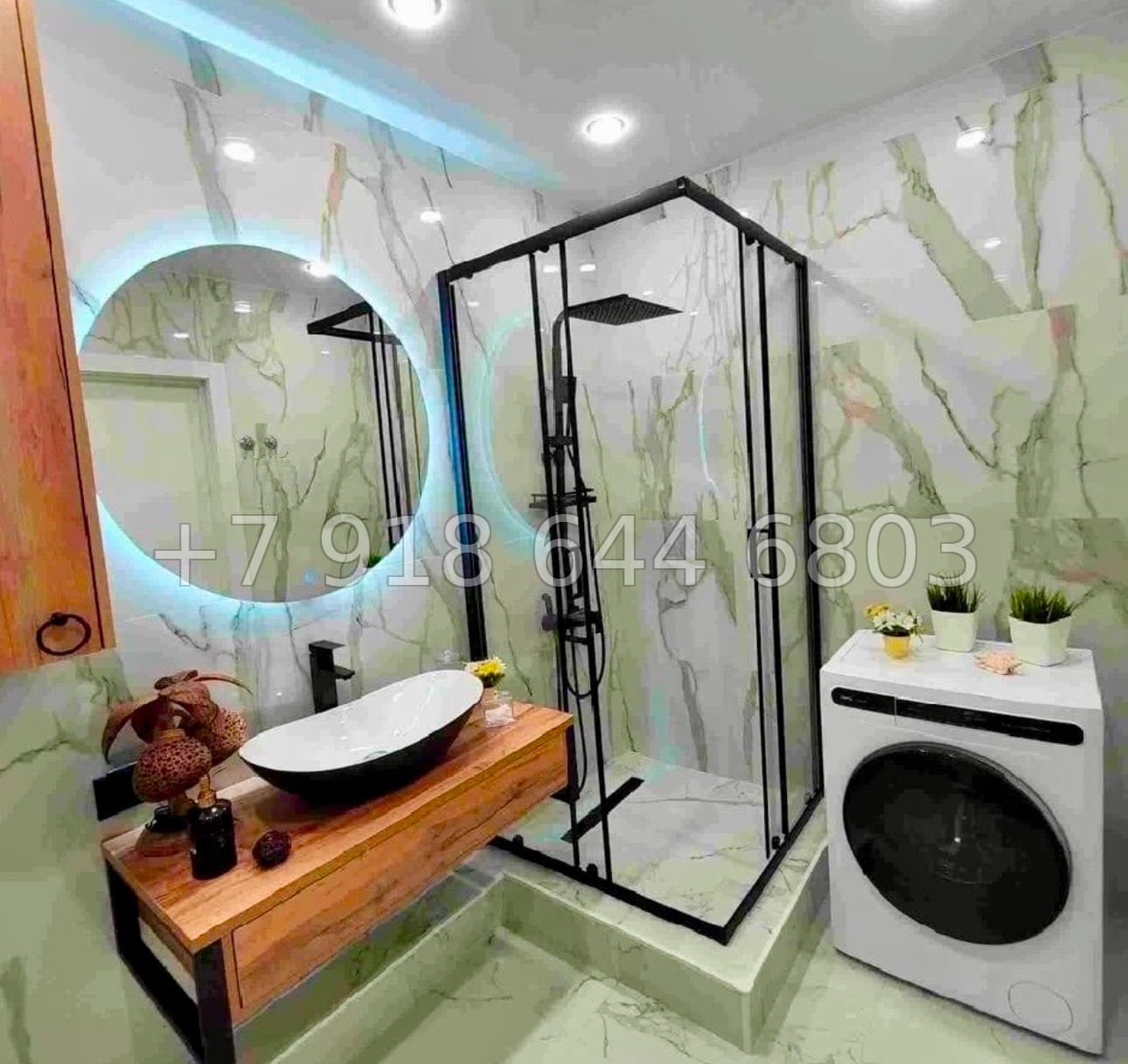 № 53 р. Квартира с хорошим ремонтом в ЖК Министерские озера Сочи  - миниатюра 6