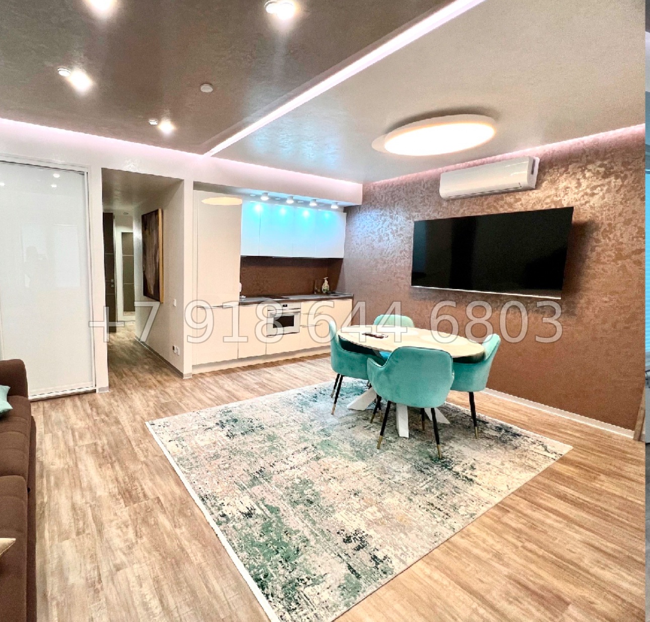 № 213 р. Квартира в ЖК Каравелла Португалии Сочи  - миниатюра 2