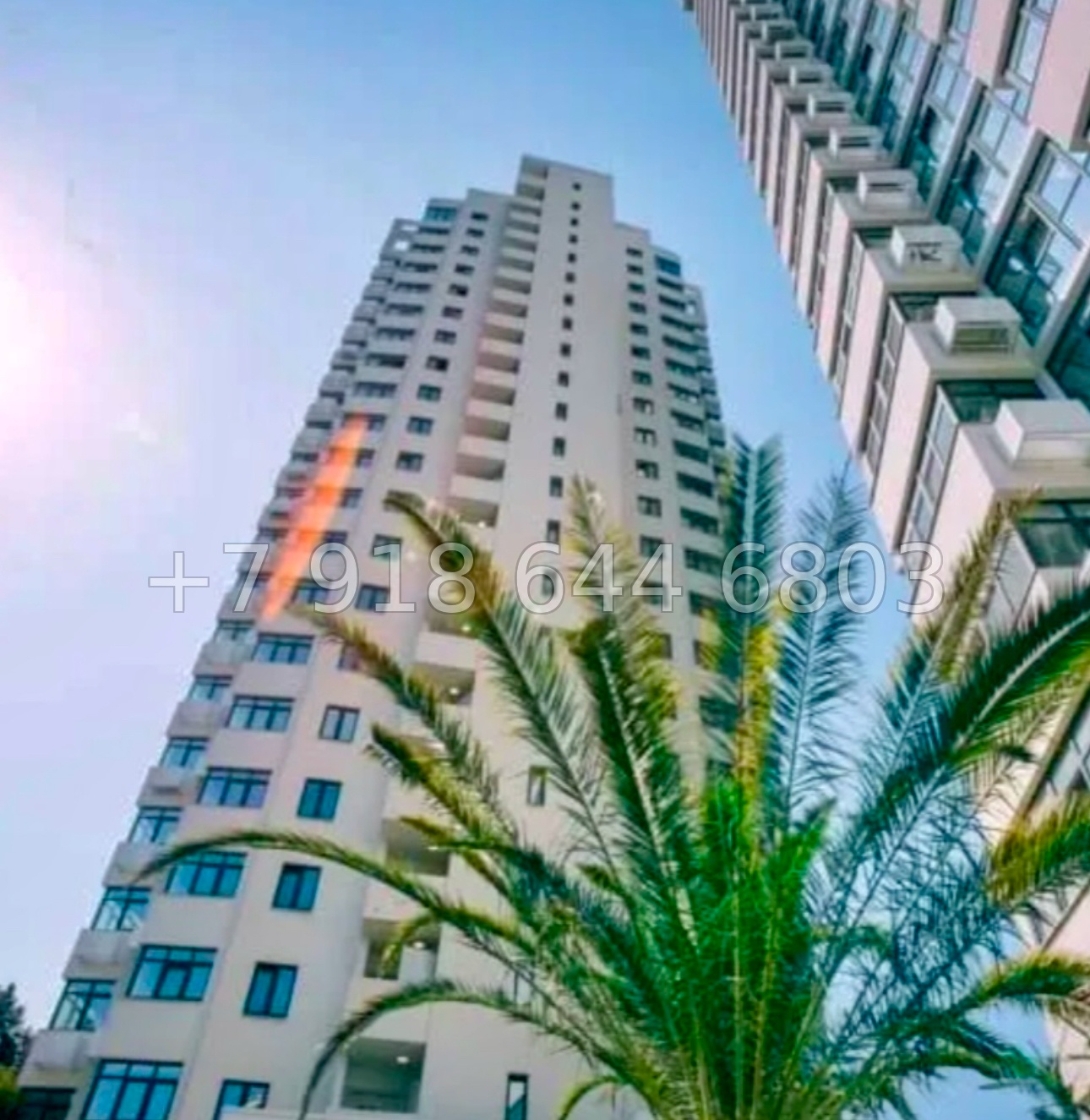 № 14 е. Трёхкомнатная Квартира в центре города Сочи ЖК Огни Сочи  - миниатюра 1