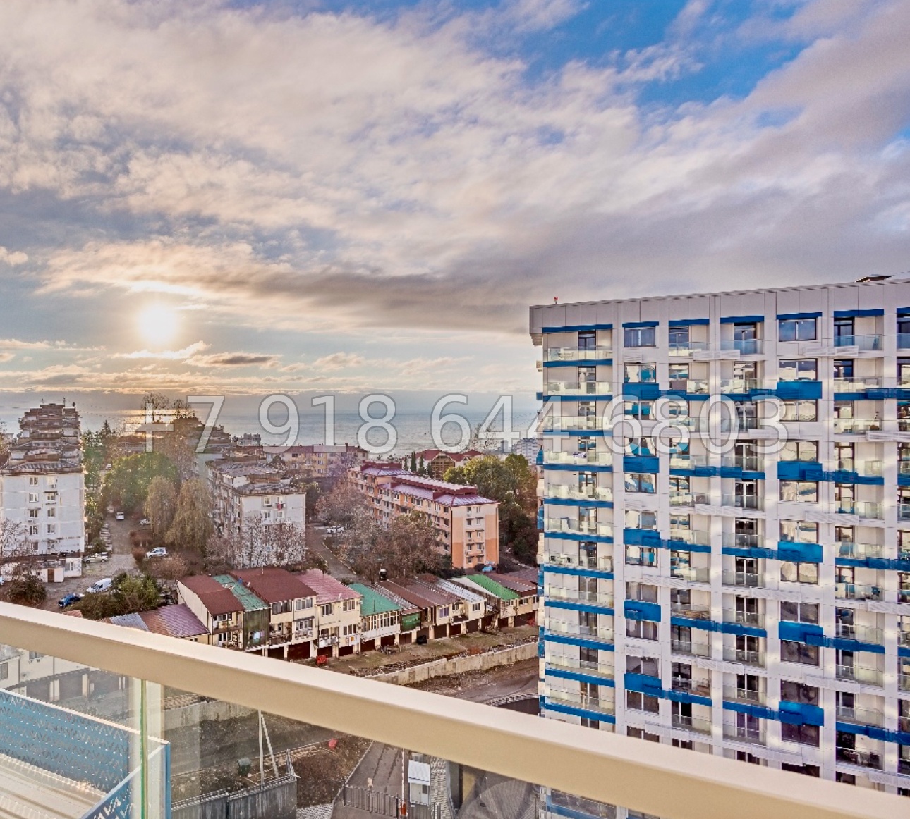 № 160 п. ЖК Кислород. Квартира с видом на море  - миниатюра 25