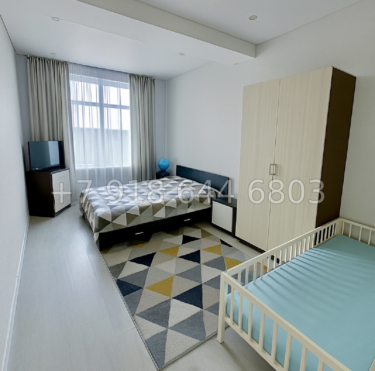 № 93р. Трёхкомнатная квартира в Сочи. До моря 5 минут пешком  - миниатюра 1