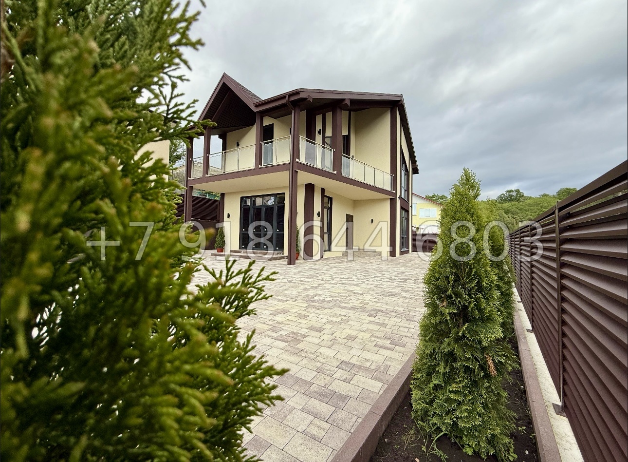 № 10 Б. Дом Шале в Адлере с бассейном  - миниатюра 7