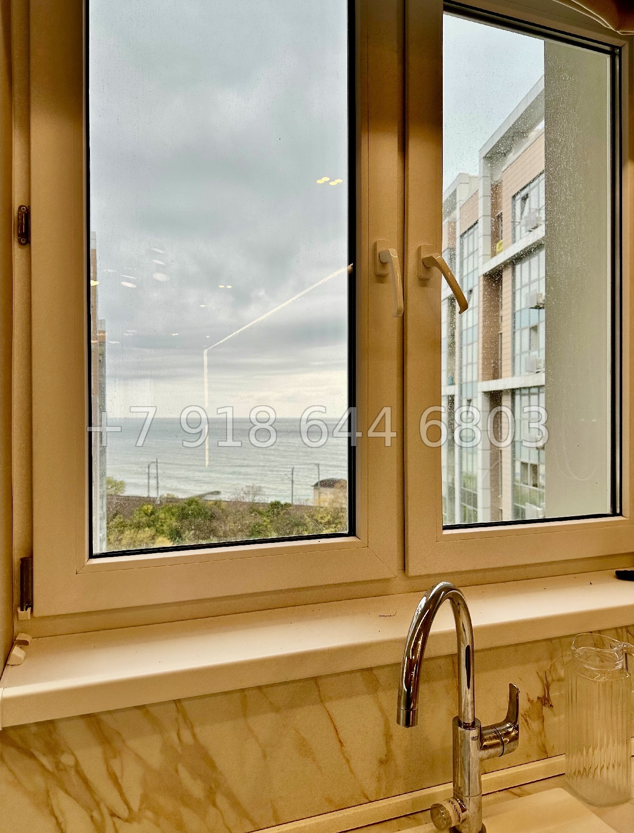 № 408р. Трёхкомнатная квартира на море в Сочи  - миниатюра 15