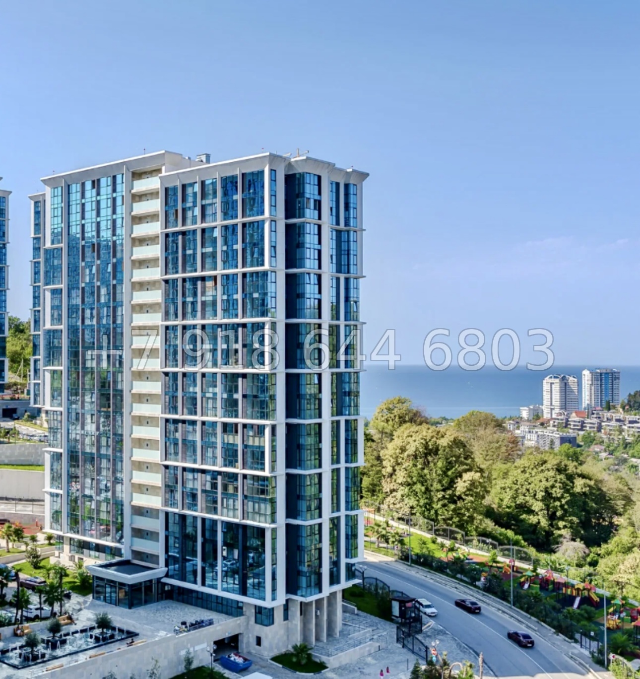 № 57 п. Квартира для отдыха и под сдачу в аренду в ЖК Сочи Парк  - миниатюра 18