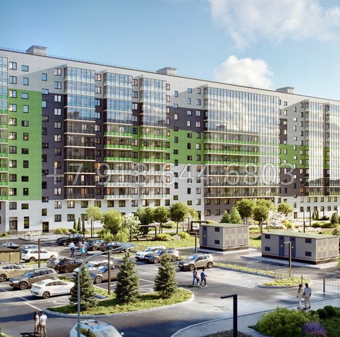 № 85 в. Метро Ладожская. ЖК Аквилон Янино - миниатюра 4