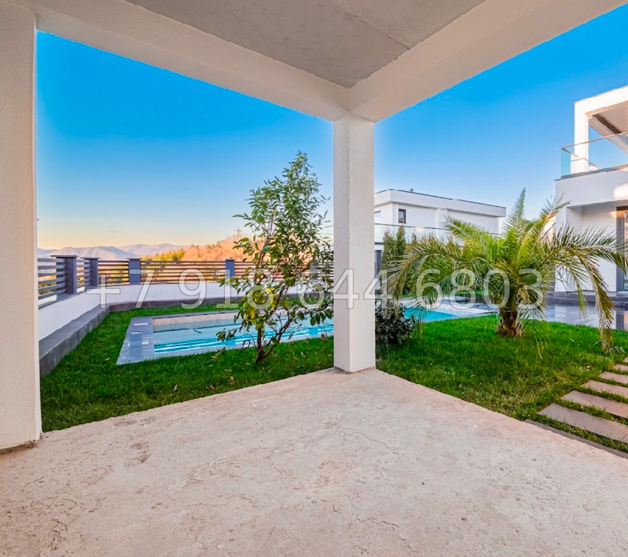 № 48 м. Три коттеджа с бассейном и с видом на море в Сочи  - миниатюра 6