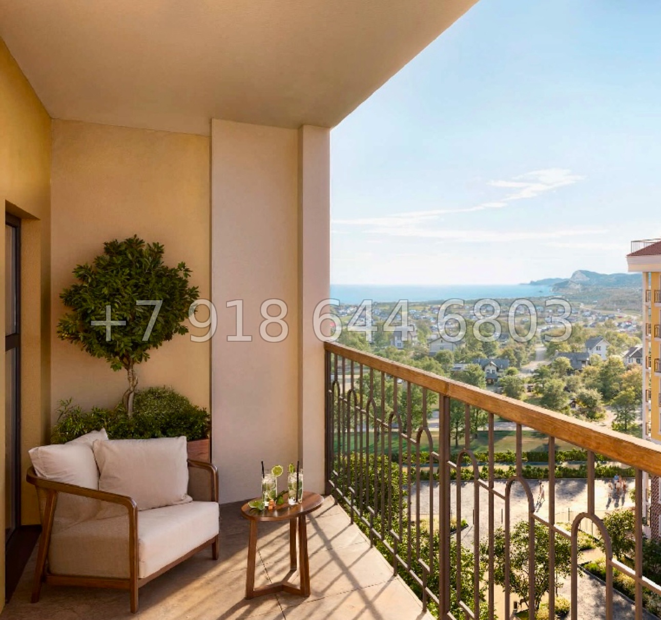 № 44 ю. ЖК Италика Судак  - миниатюра 3