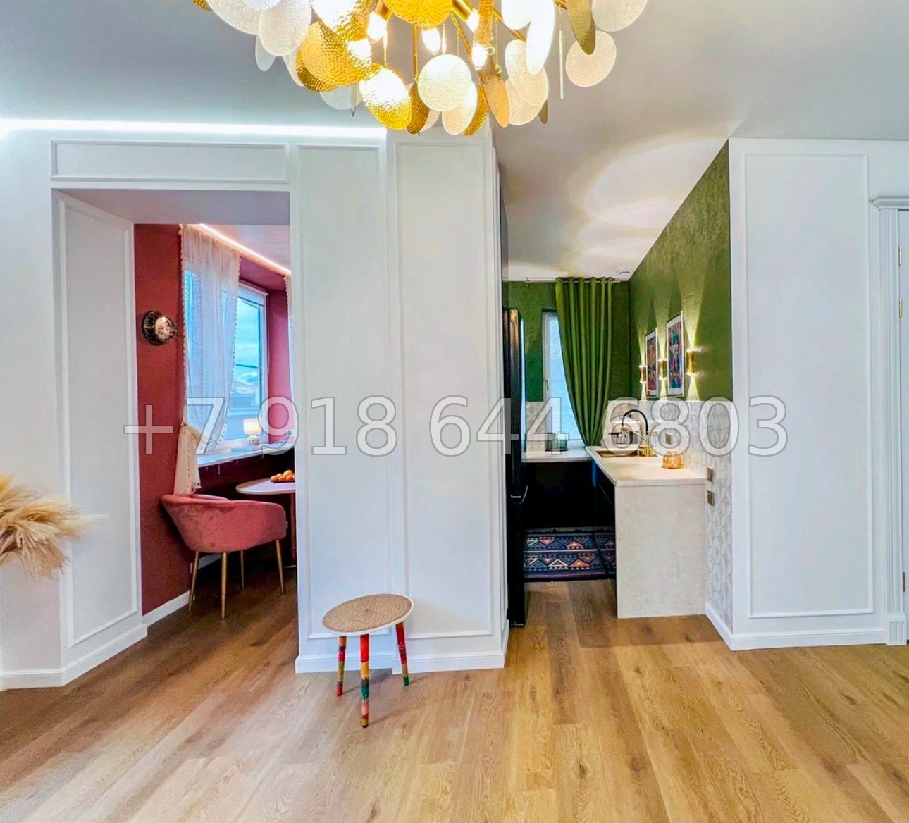 № 158 р. Квартира в центре Сочи с необычным ремонтом  - миниатюра 6