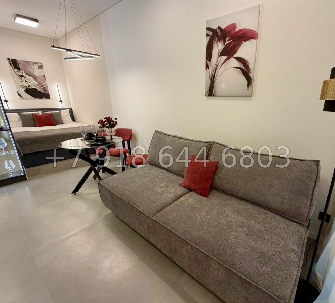 80р. Квартира с видом на закат. ЖК Аллея Парк Сочи Дагомыс  - миниатюра 3