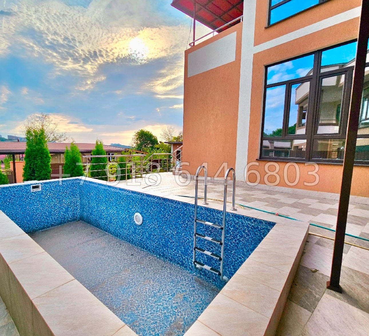 № 232 в. Дом с бассейном в Сочи  - миниатюра 3