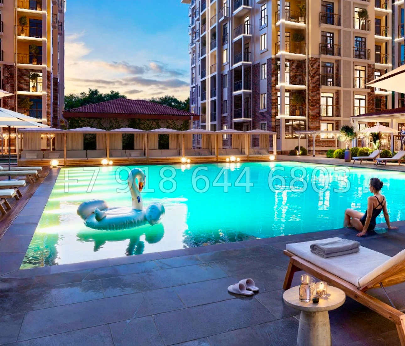 № 44 ю. ЖК Италика Судак  - миниатюра 4