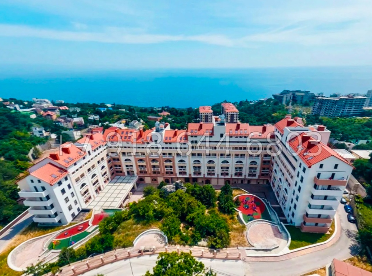 № 9г. Роскошные новые в Ялте апартаменты  - миниатюра 16