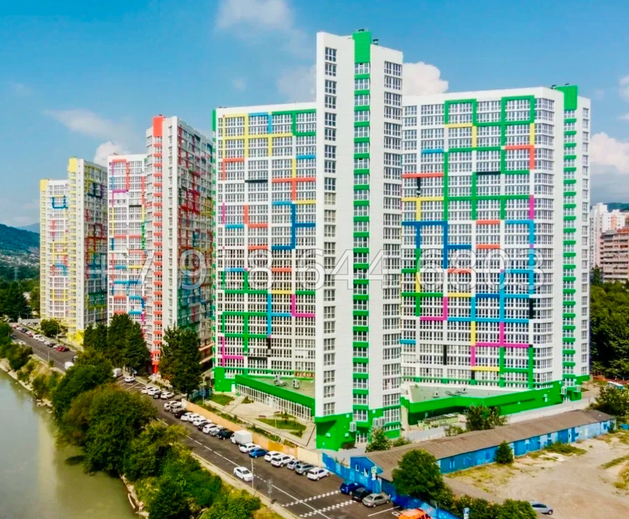 № 224 р. Квартира в ЖК 123 Сочи  - миниатюра 44