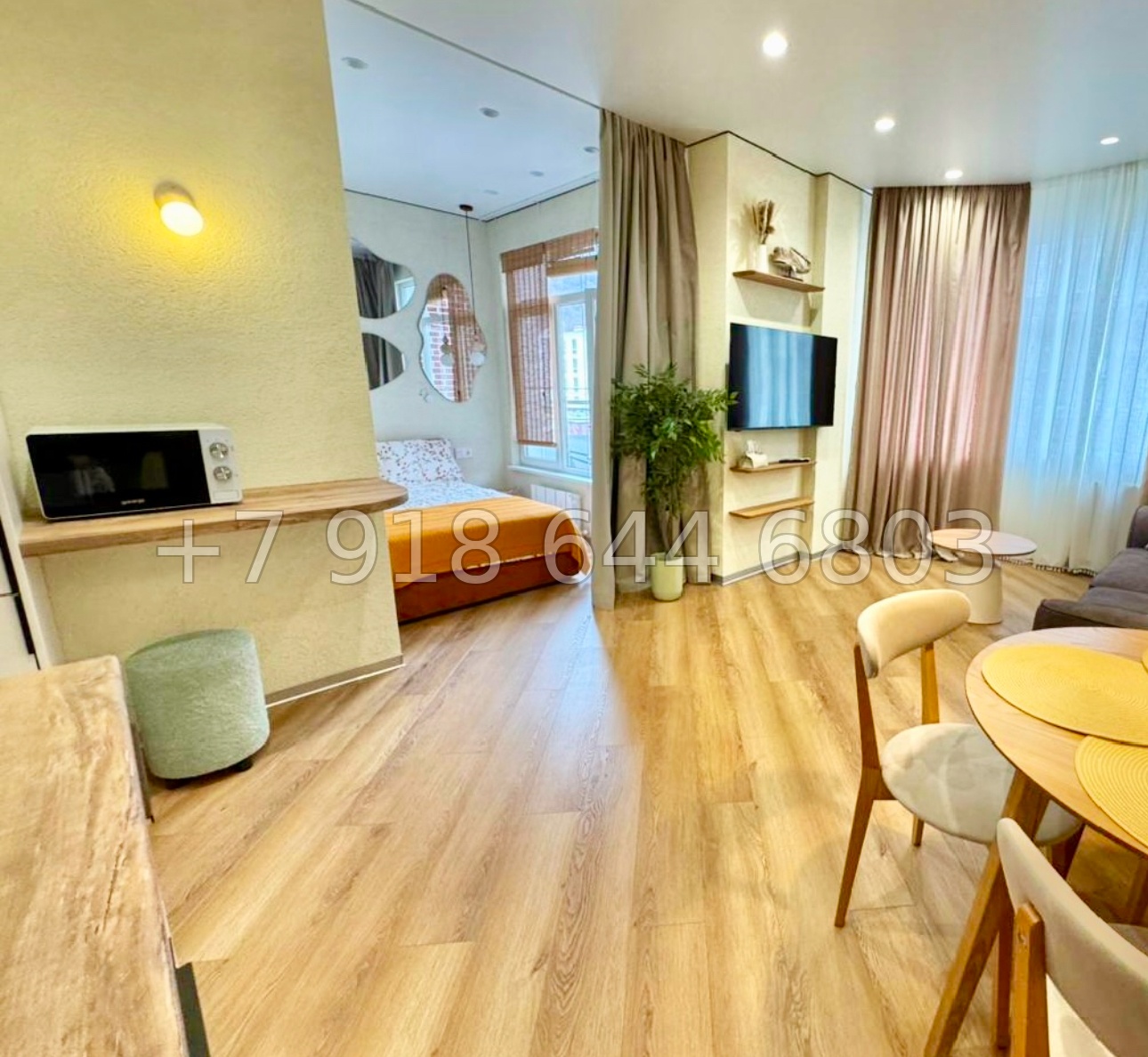 № 187 р. Квартира с хорошим ремонтом в Адлере  - миниатюра 17