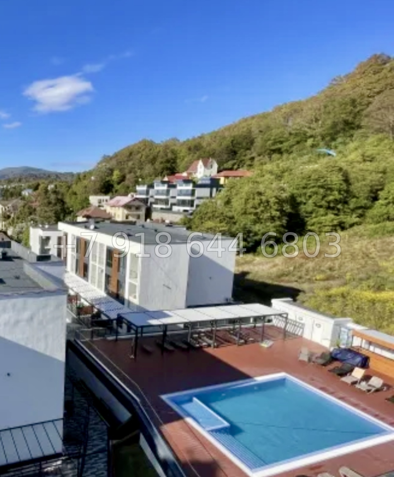 № 6п. Квартира с бассейном в Адлере  - миниатюра 18