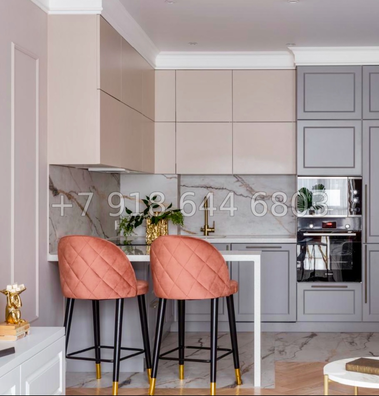 № 73р. Дорогой ремонт. Квартира в центре Сочи. ЖК Роз Дель Мар - миниатюра 1