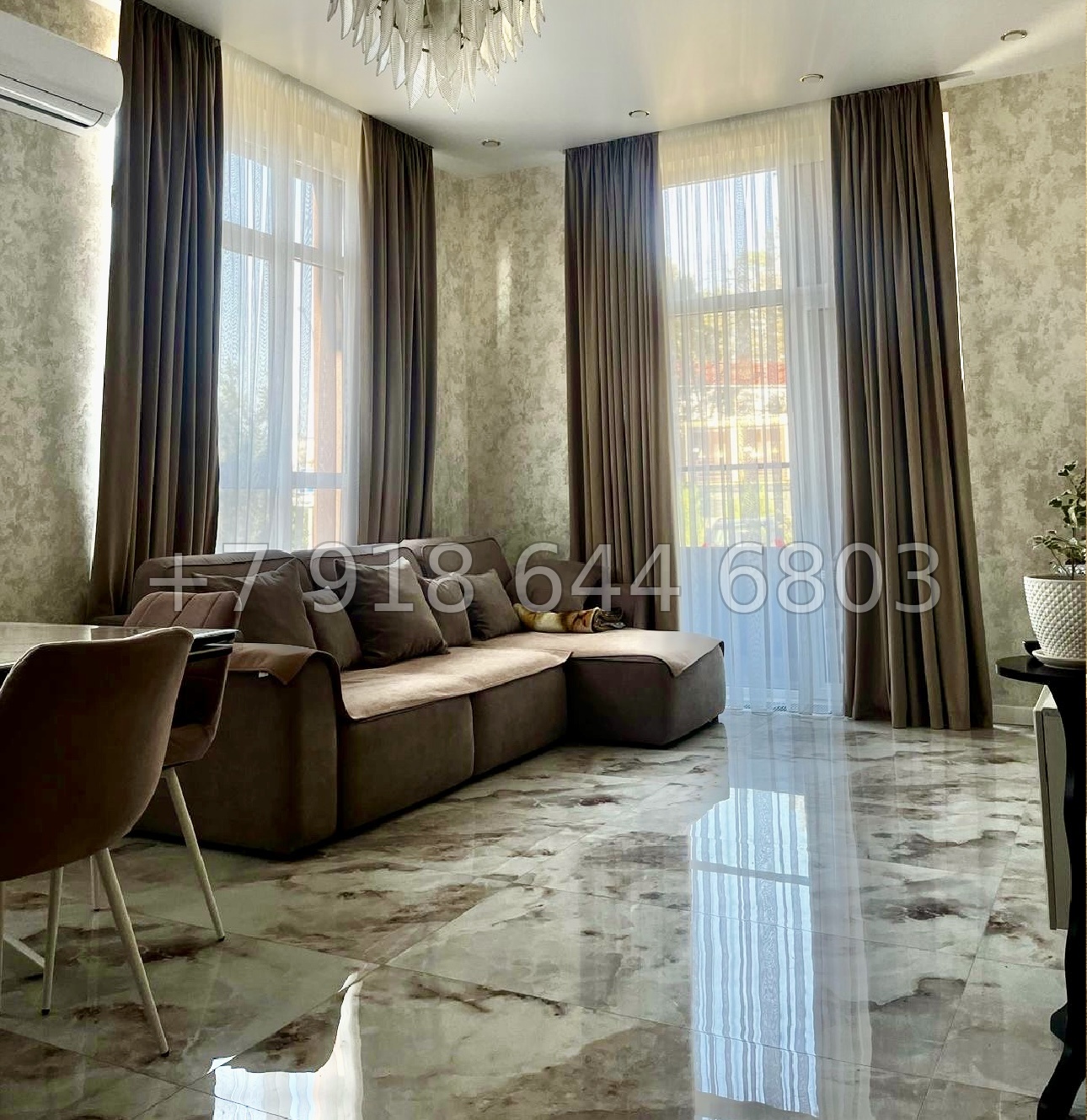 № 382 р. Двухкомнатная Квартира в Сочи ЖК Аллея Парк Дагомыс  - миниатюра 7