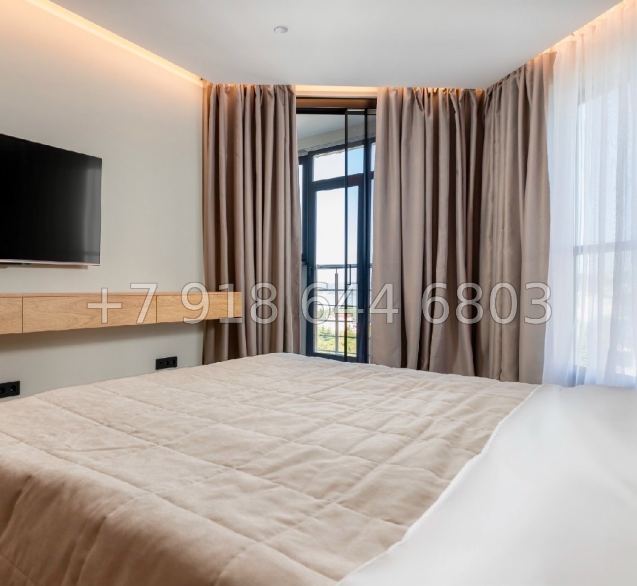 № 229 р. Трёхкомнатная Квартира в престижном доме в Сочи  - миниатюра 15