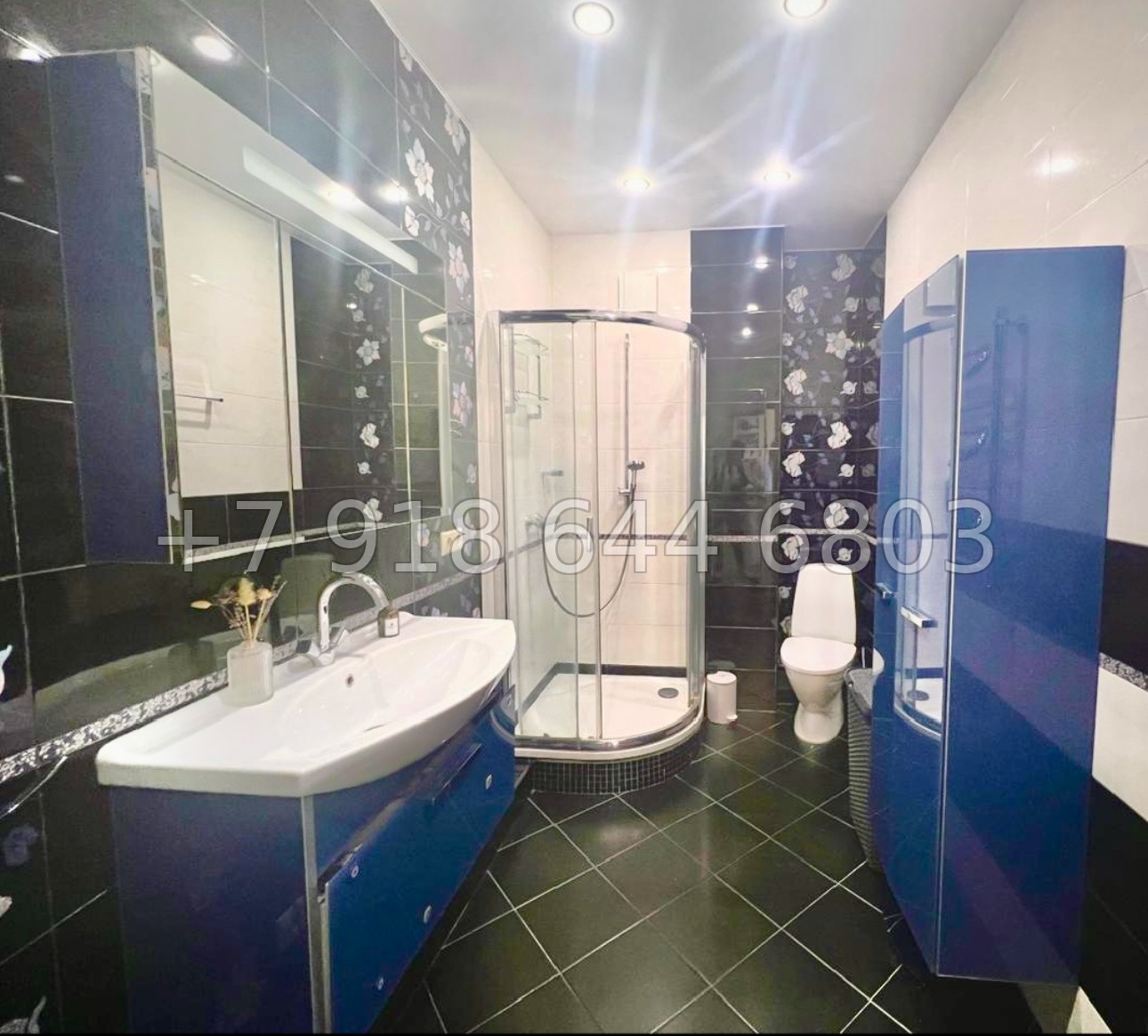 № 266 р. Трёхкомнатная Квартира в Сочи ЖК Золотой Колос  - миниатюра 18