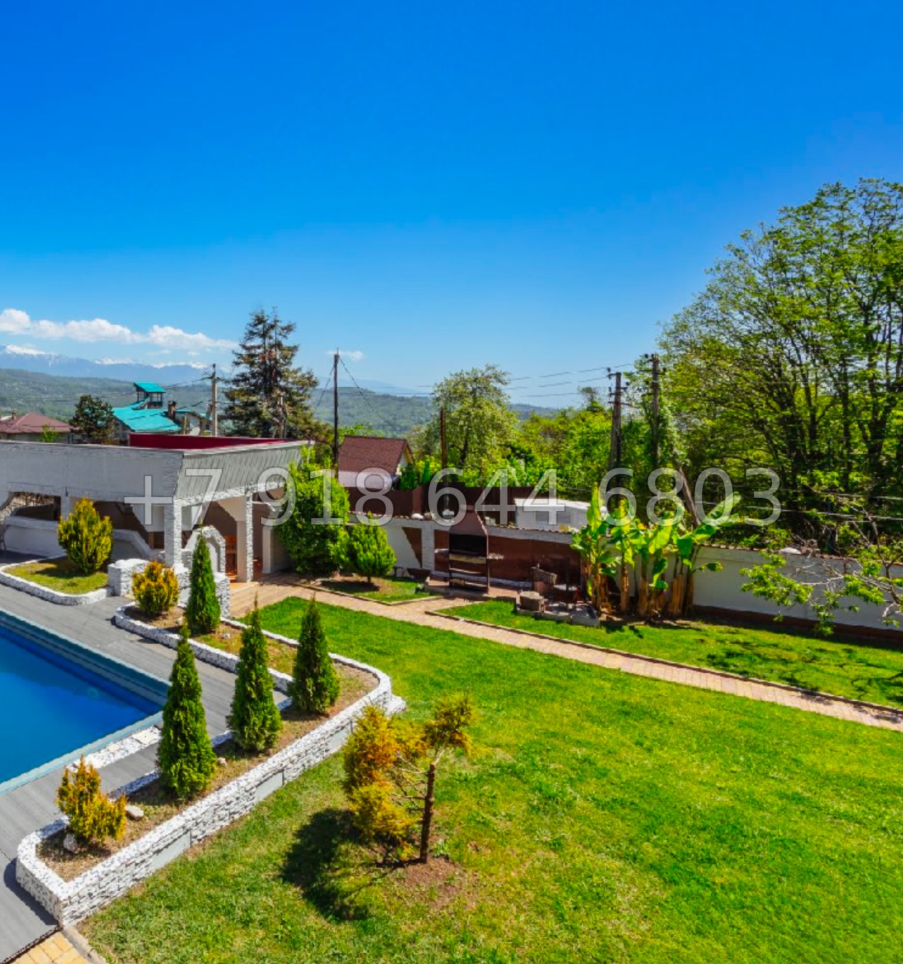 № 219 Б. Роскошная вилла в Сочи Каштанах - миниатюра 16