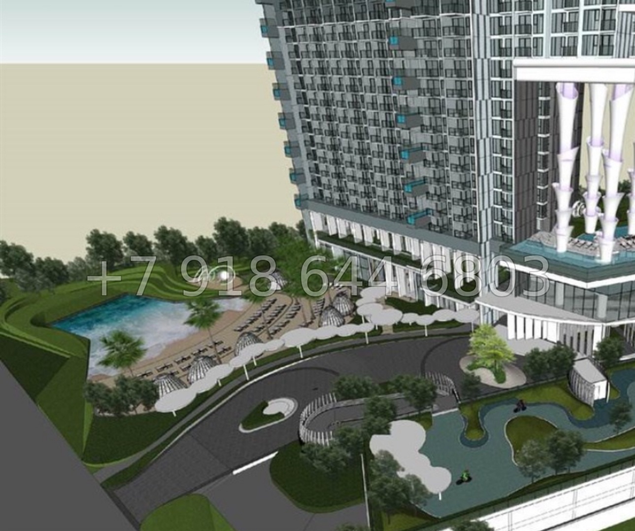 № 3. Copacabana Coral Reef . Copacabana Group Джомтьен пляж район  - миниатюра 17