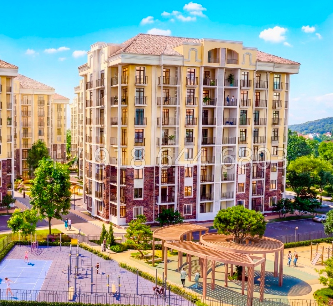 № 44 ю. ЖК Италика Судак  - миниатюра 27