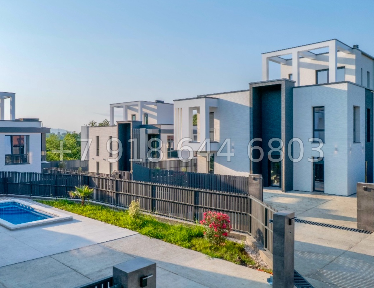 № 117 Б. Адлер 8 домов с бассейном  - миниатюра 22