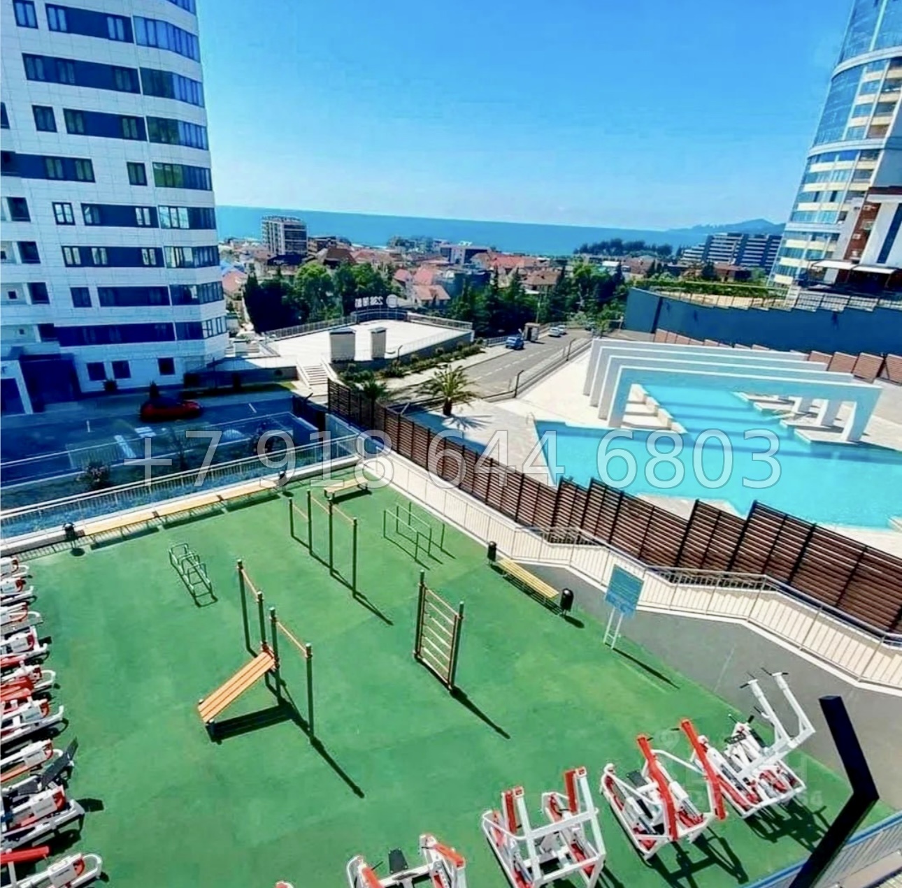 № 72р. Квартира с прекрасным видом на море. ЖК Морская Симфония-2 Адлер - миниатюра 21