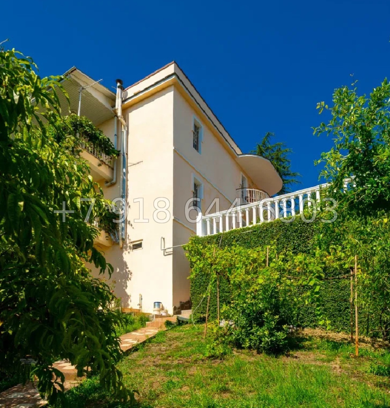 № 198 Б. Дом с ремонтом и мебелью. Вид на море. Сочи Хоста  - миниатюра 10