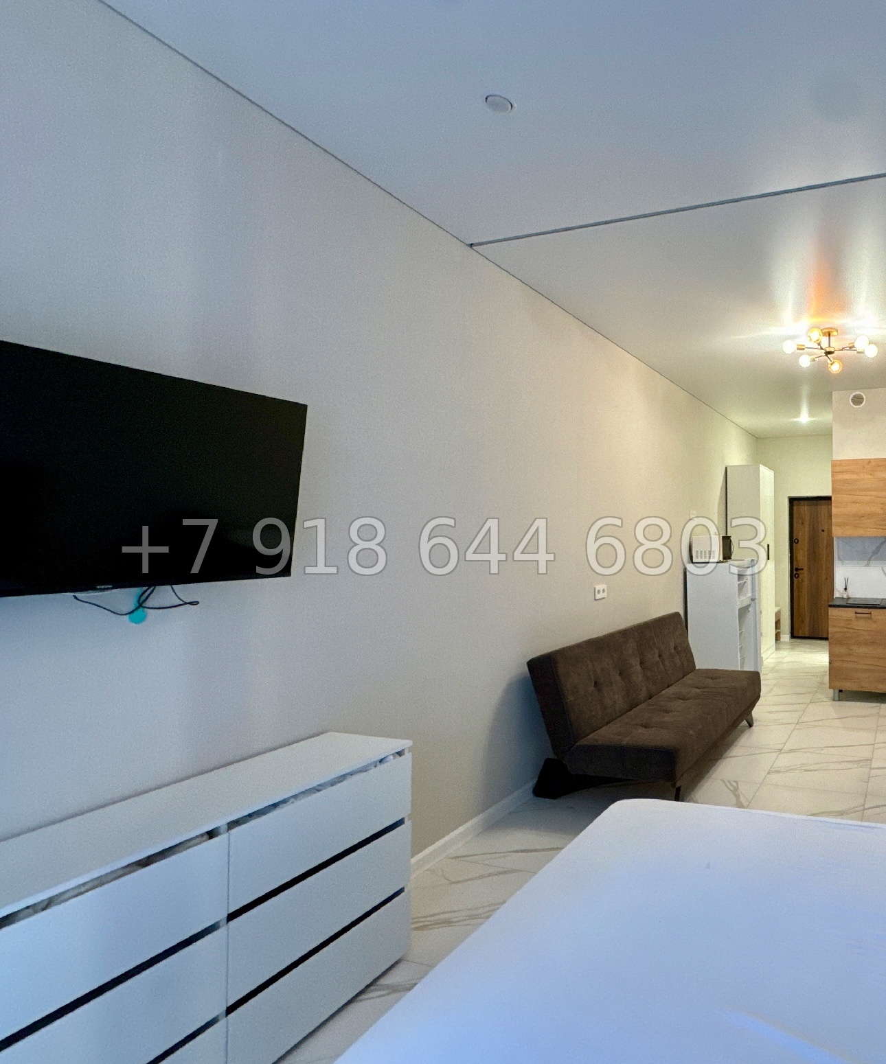 № 8п. Квартира в доме бизнес класса с бассейном в Дагомысе Сочи  - миниатюра 11