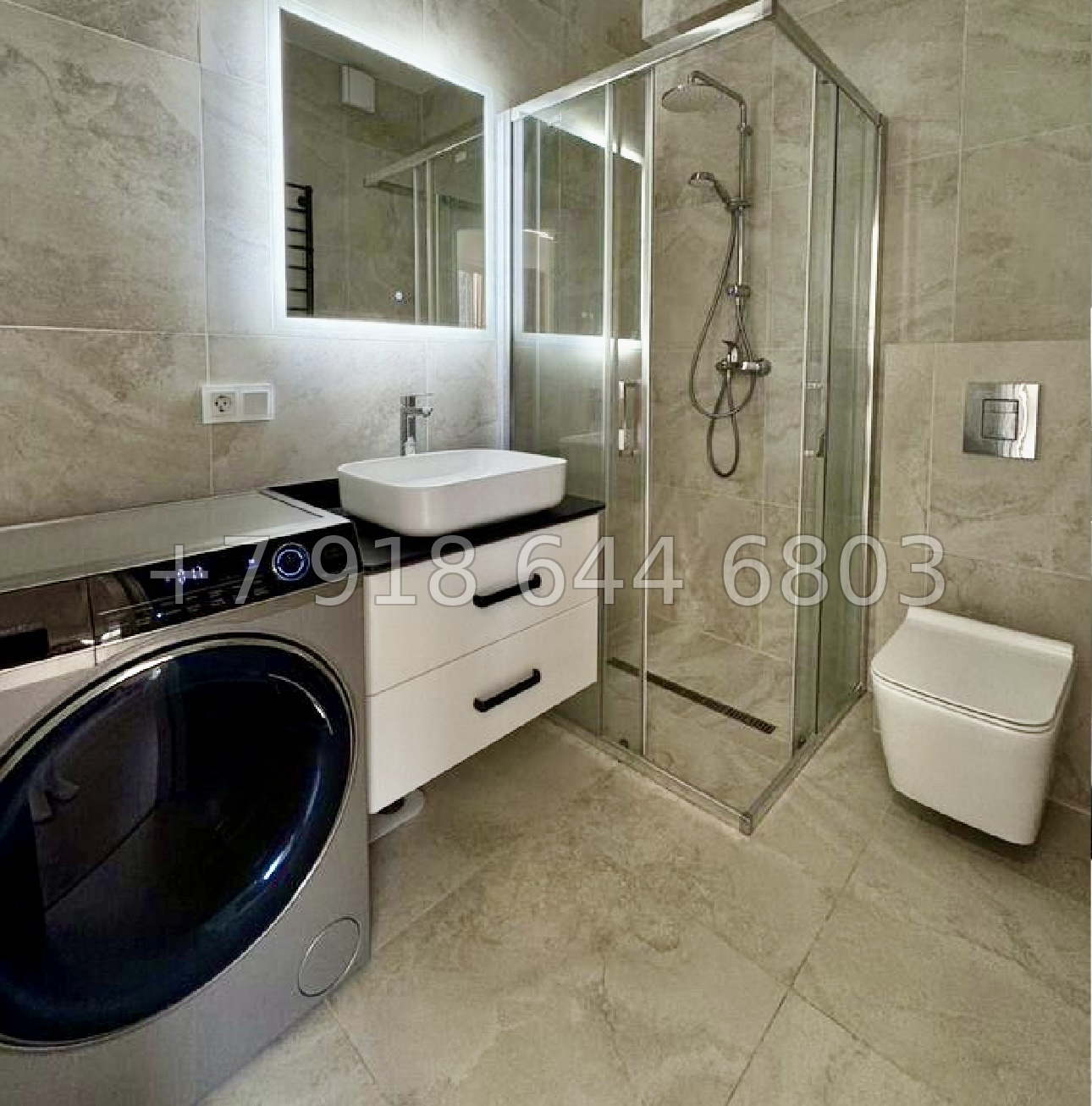 № 255 р. Квартира у реки в Сочи ЖК Кватро Дагомыс  - миниатюра 10