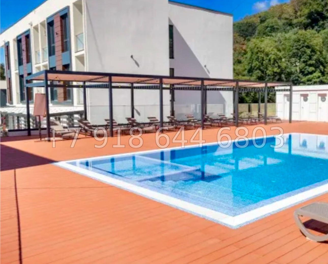 № 38 х. Жилье в Адлере с бассейном ЖК Касабланка  - миниатюра 16