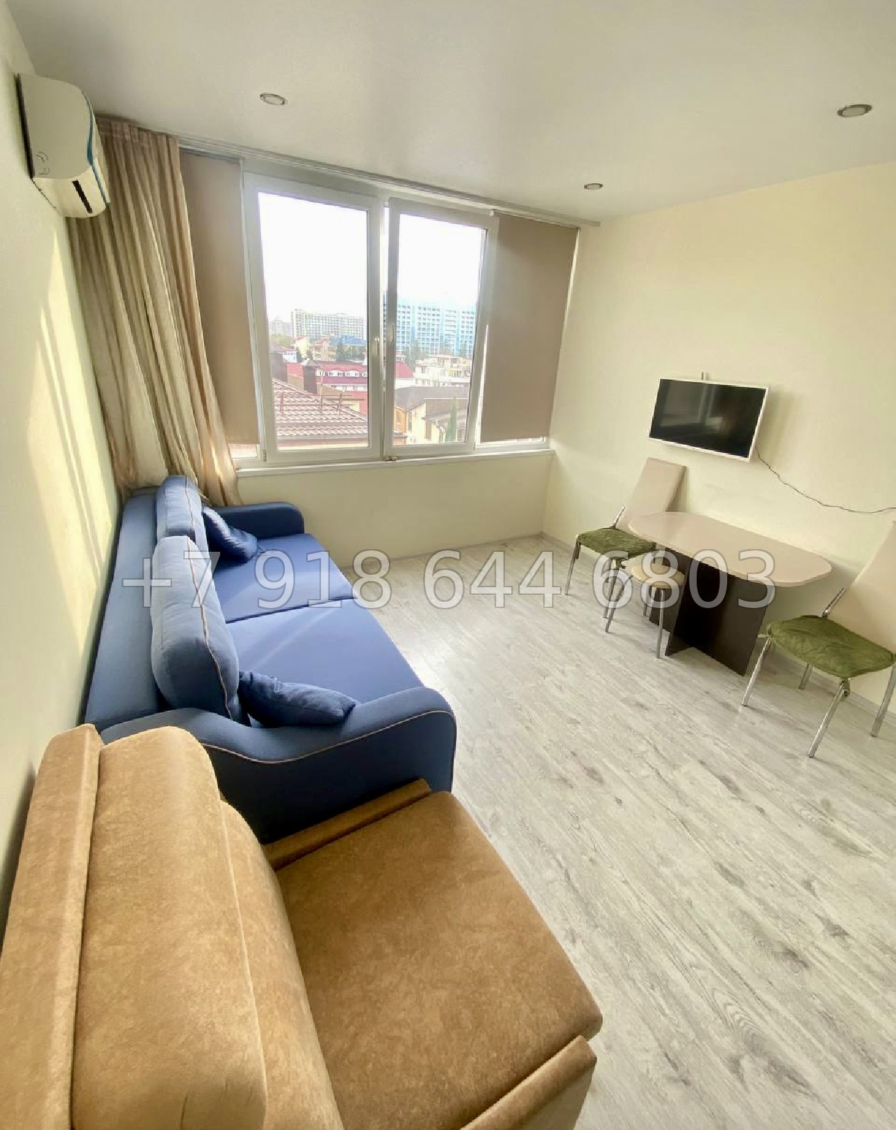 № 23п. До моря 5 минут пешком. Квартира в Адлере  - миниатюра 1