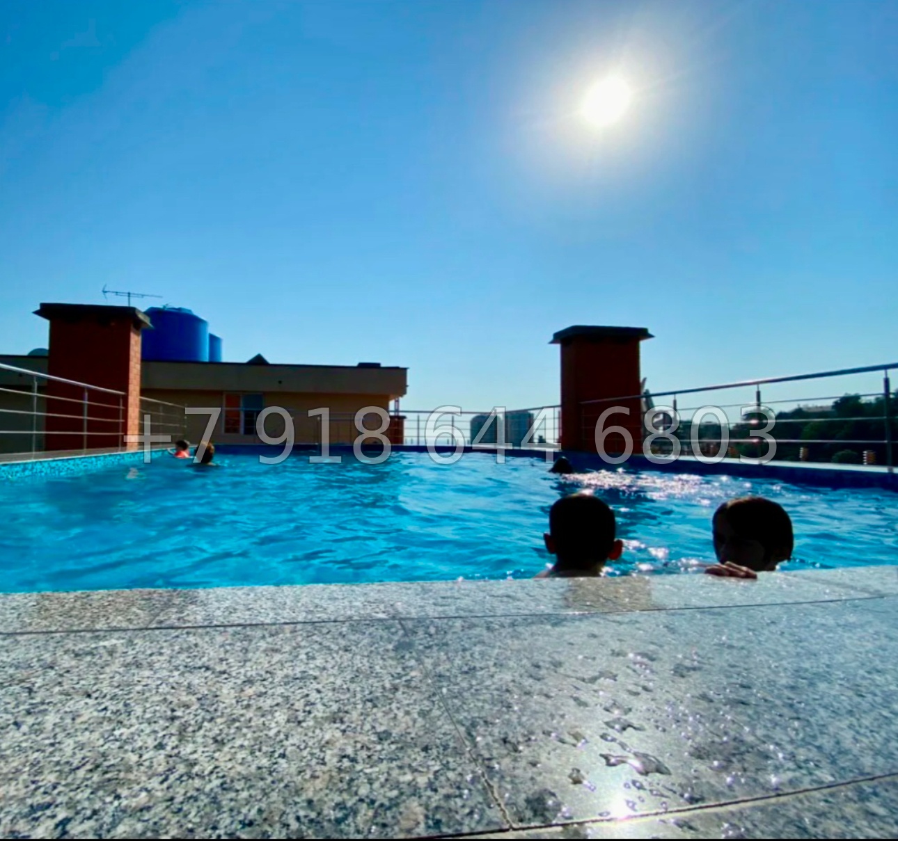 № 425 р. Квартира двухкомнатная с бассейном на крыше в Сочи  - миниатюра 3